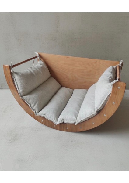 Luto 7in1 Minderli Ahşap Pikler Halkası Tırmanma Merdiveni Denge Tahtası fiyatları