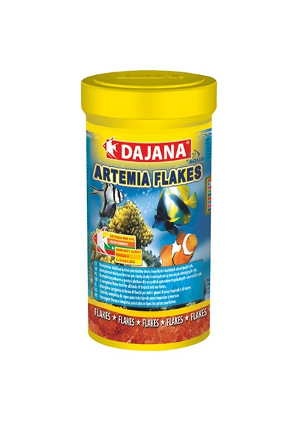 Zeroshop Dajana Tropical Artemia Flakes 250 ml 50 gr