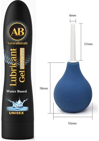 Auroraboreale Ab Set Sade Aromalı Yenilebilir Kayganlaştırıcı Jel 125 Ml+Anal POMPAPSET5409QX1XD2K9HJ