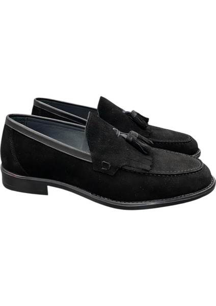 Hakiki Deri Süet Püsküllü Corcik Erkek Ayakkabı modelleri