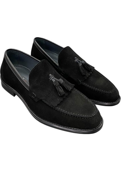 Hakiki Deri Süet Püsküllü Corcik Erkek Ayakkabı fırsatları