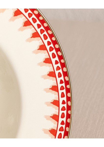 Lison Meyve Kasesi - Kırmızı - 30 cm