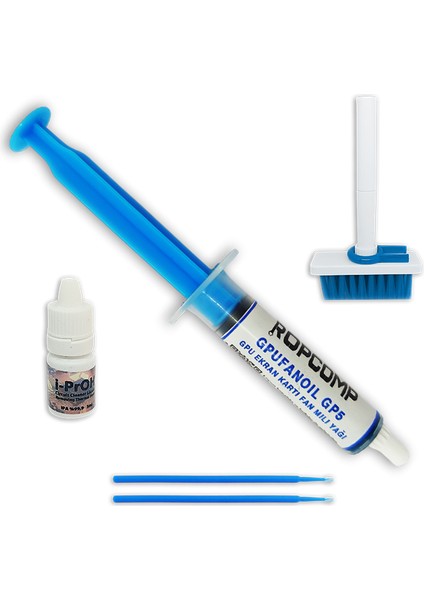 Gpufanoil Gpu Ekran Kartı Fan Bakım Kiti GP5K