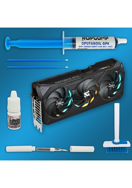 Gpufanoil Gpu Ekran Kartı Fan Bakım Kiti GP5K indirimleri