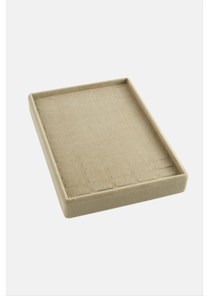 shop Dikey Anfora Kumaş Batırmalı Yüzük Tablası 17X23-SÜTLÜ Kahve fiyatları