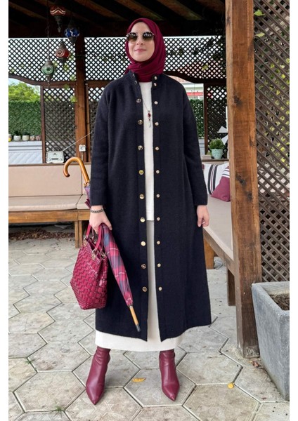 Yakut Angora Triko Kap Siyah modelleri