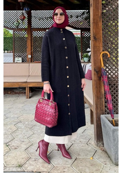 Yakut Angora Triko Kap Siyah indirimleri