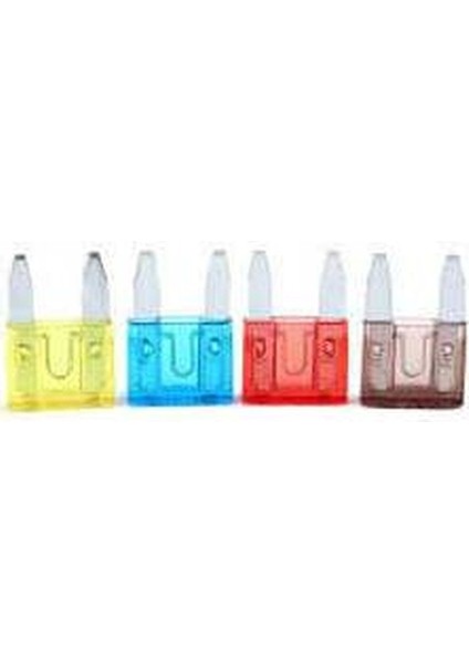 Mini Bıçak Sigorta Seti 50 ' Lik Kutu 10 'ar Adet 5.7.5.10.15.20