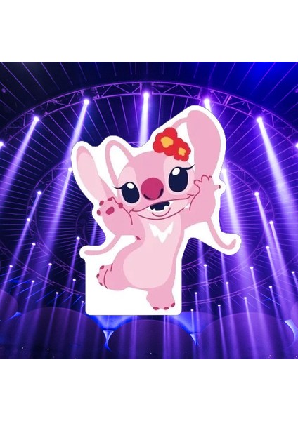 Ayaklı Pano Angel (Lilo ve Stitc) Ayaklı Pano 33 cm Doğum Günü Masa Dekoru fiyatları