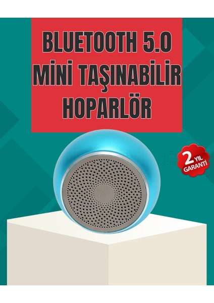 Zeroshop Taşınabilir Bluetooth Hoparlör | Eller Serbest Arama Özellikli