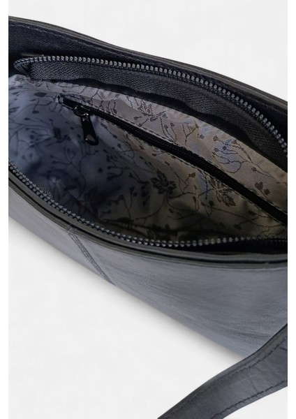 Hakiki Deri Baget Omuz Çantası LD611