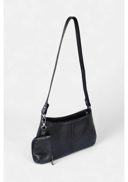 Hakiki Deri Baget Omuz Çantası LD611