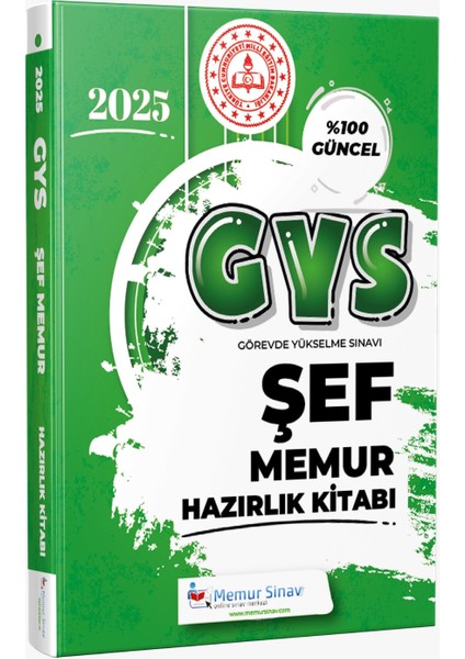Meb Gys Şef / Memur Hazırlık Kitabı