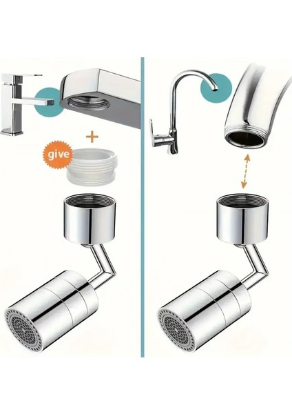 720 Derece Oynar Tasarruflu Musluk Ucu (4887) fırsatları