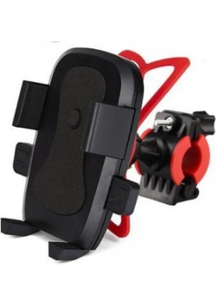 Lastik Destekli Standlı Bisiklet Telefon Tutucu (4887)