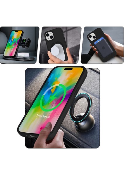 Apple iPhone 15 M-Safe Uyumlu Manyetik Silikon Kuruyucu Kılıf fiyatları
