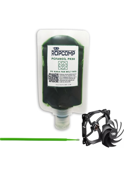 Pcfanoil Bilgisayar Kasa Fan Mili Yağı PK50