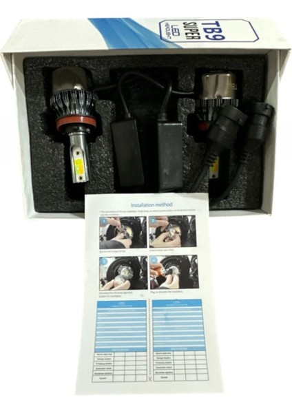 H11 - 3 Renk Xenon Şimşek Etkili 3 Renk Buz Mavisi - Sarı-Beyaz LED Zenon LED Xenon fiyatları