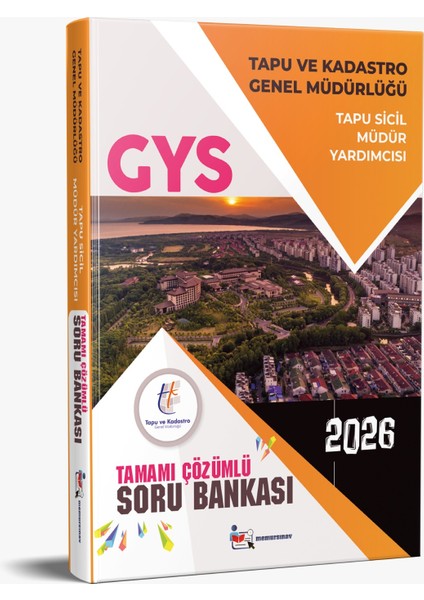 Tapu Sicil Müdürü Gys 2'li Set 4'lü Deneme + Soru Bankası fiyatları