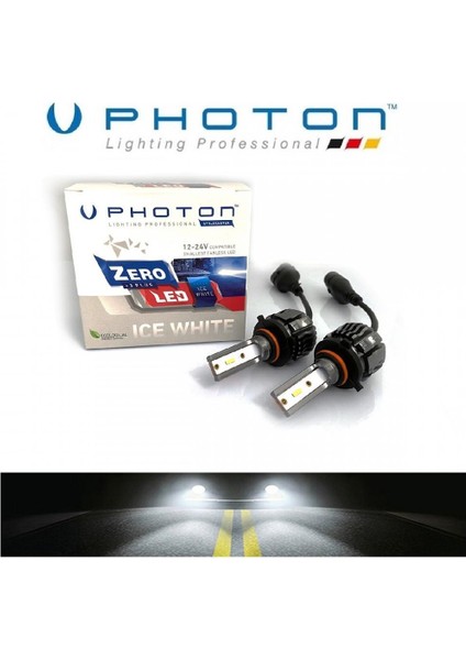 9005 (Hb3) Photon LED Xenon Oto Ampul Zero Fansız Beyaz