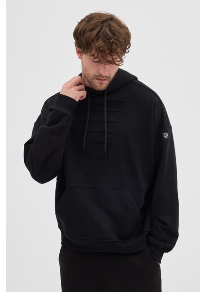 Unisex Rahat Bol Kesim "Arvy" Kapüşonlu Sweatshirt fiyatları