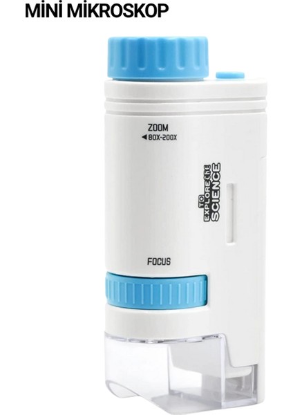Zeroshop Mini Çocuk Mikroskobu