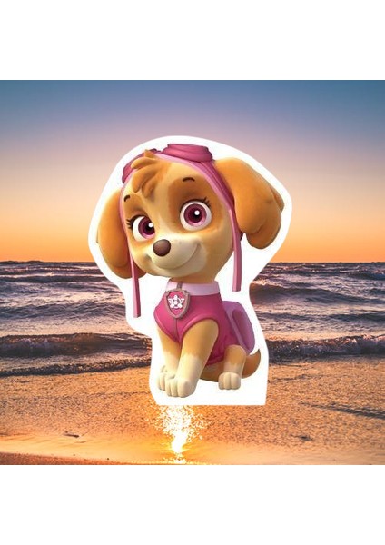 Ayaklı Pano Paw Patrol-Sky 32*24 cm Doğum Günü Masa Dekoru- Oda Süsü