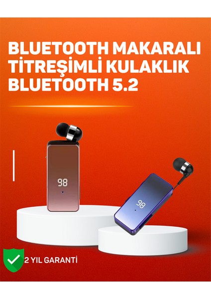 Zeroshop Iki Telefona Aynı Anda Bağlanan Bluetooth 5.3 Klipsli Kulaklık – Mfb Çok Noktalı Bağlantı