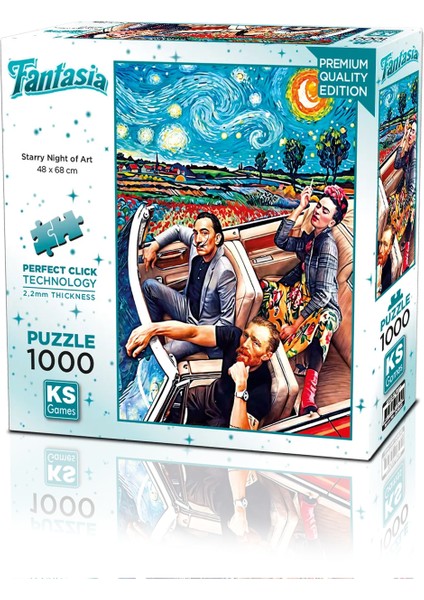 Starry Night Of Art 1000 Parça Puzzle
