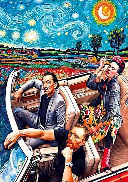 Starry Night Of Art 1000 Parça Puzzle fiyatları