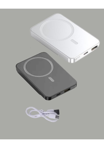 Zeroshop 5000MAH / 10000MAH Kapasiteli Manyetik Usb-C ve Kablosuz Powerbank indirimleri
