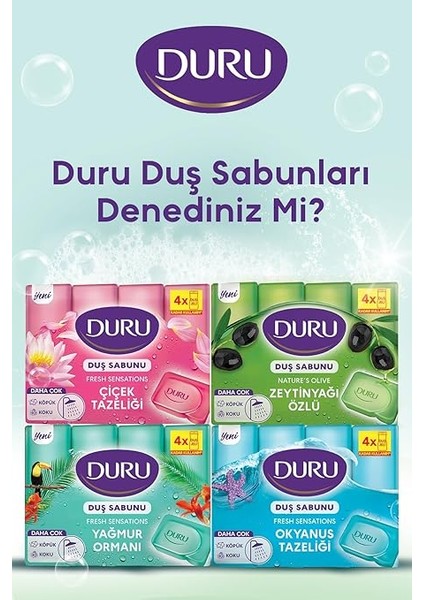 Fresh Sensations Extra Yağmur Ormanı Sabun, 150 Gramx4 fırsatları