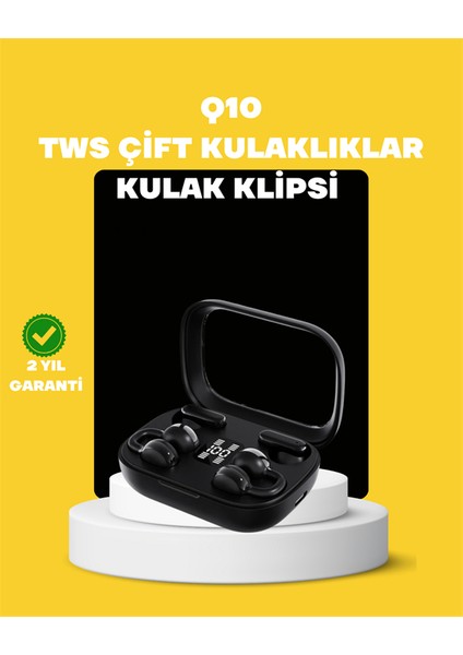 Zeroshop Tws Q10 Kablosuz Kulaklık – Şarj Kutulu, Yüksek Ses Kalitesi, Bluetooth 5.4