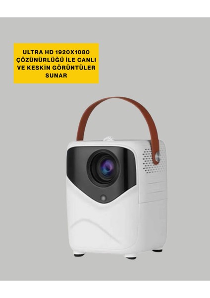 Zeroshop Ultra Hd Çözünürlüklü Taşınabilir Projektör – 1920X1080 Piksel Görüntü Kalitesi (Kopya) fiyatları
