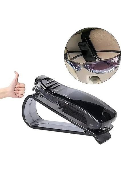 Içi Güneşlik Gözlük Tutucu Klips | Mandallı Gözlük Askısı | Oto Güneşliğe Takılan Gözlük Aparatı indirimleri