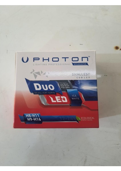 Photon Duo H8 - H9 - H11 - H16 Uyumlu Yeni Seri LED Zenon Xenon