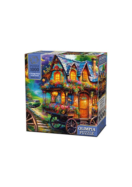 Puzzle Ormandaki Ev 1000 Parça