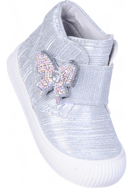 Herbebe 011 Simli Gümüş Kız Çocuk Bot