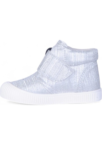 Herbebe 011 Simli Gümüş Kız Çocuk Bot modelleri