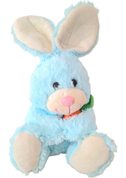 Peluş Tavşan 35CM Peluş Oyuncak Mavi Tavşancık Uyku Arkadaşım Pelüş Tavşan Hediyelik Peluş