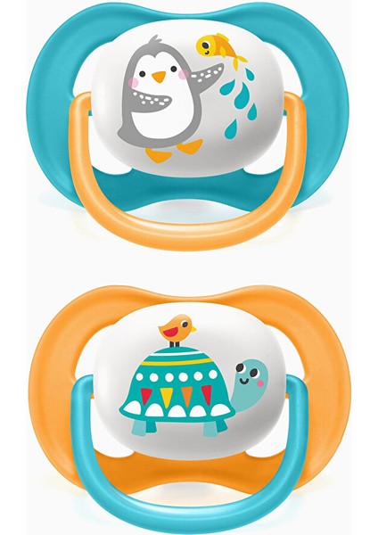 Ultra Air 2'li Emzik 6-18AY Mavi/turuncu fiyatları