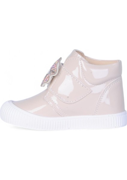 Herbebe 015 Rugan Krem Kız Çocuk Bot modelleri