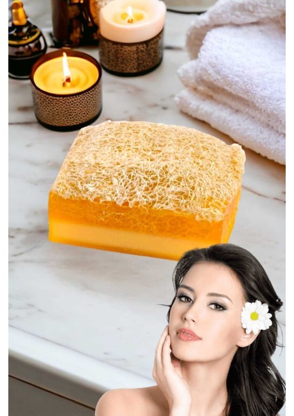 2'li Tüm Cilt Tipleri Yüz Bakım Peeling Kabak Lifli Keçi Sütü Limon Sabun Leke Akne Ruşur Taşı fırsatları