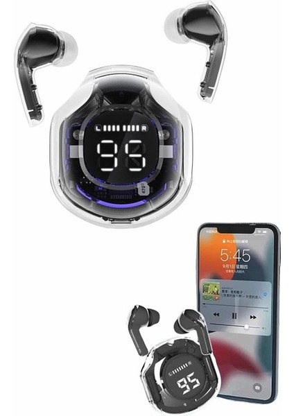 Zeroshop Kablosuz Dijital Göstergeli Powerbanklı Ios ve Android Uyumlu Gaming Kulaklık fırsatları