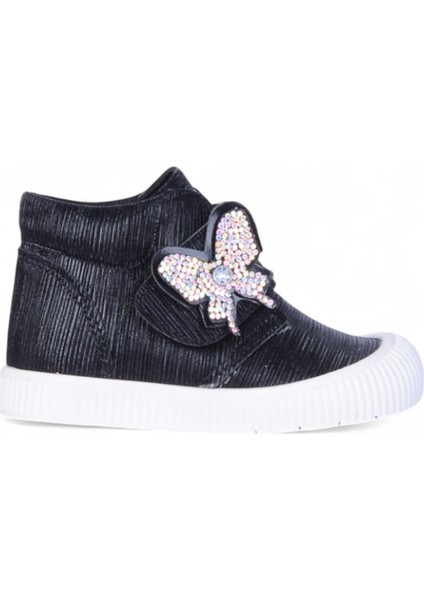 Herbebe 011 Simli Siyah Kız Çocuk Bot fiyatları