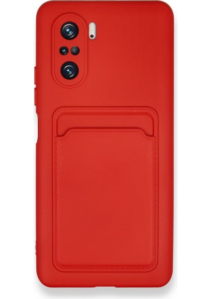 Poco F3 Kılıf Kart Hazneli Silikon Kapak Ryc/kelvin