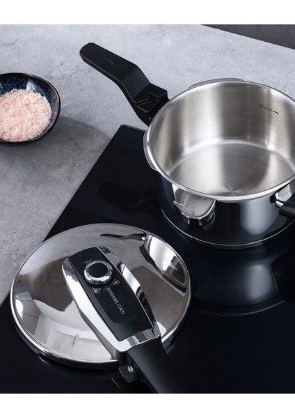 Ludovico Düdüklü Tencere - Çelik - 4 Lt