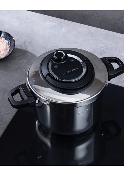 Dole Düdüklü Tencere - Çelik - 6 Lt