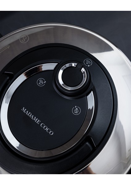 Dole Düdüklü Tencere - Çelik - 6 Lt