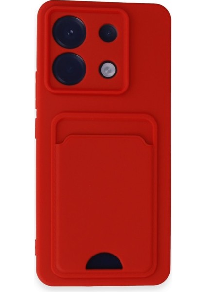 Poco X6 Kılıf Kart Hazneli Silikon Kapak Ryc/kelvin